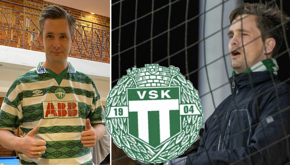 VSK-supportern Johan Hjulström är vinnare av Svenska Supporterpriset