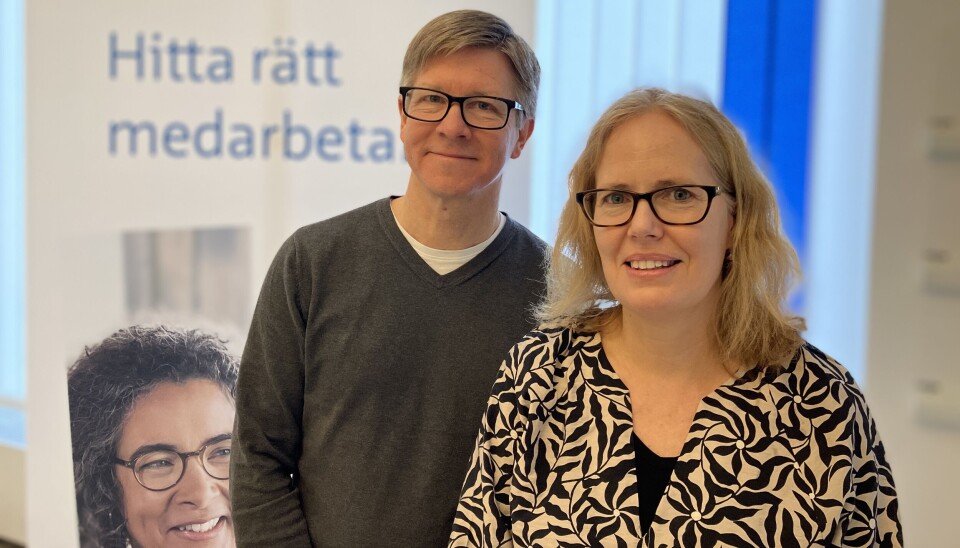 ”Bästa vägen till jobb går via utbildning”, säger Annelie Nyström och Håkan Rahlgård, företagsrådgivare på Arbetsförmedlingen i Västmanland.