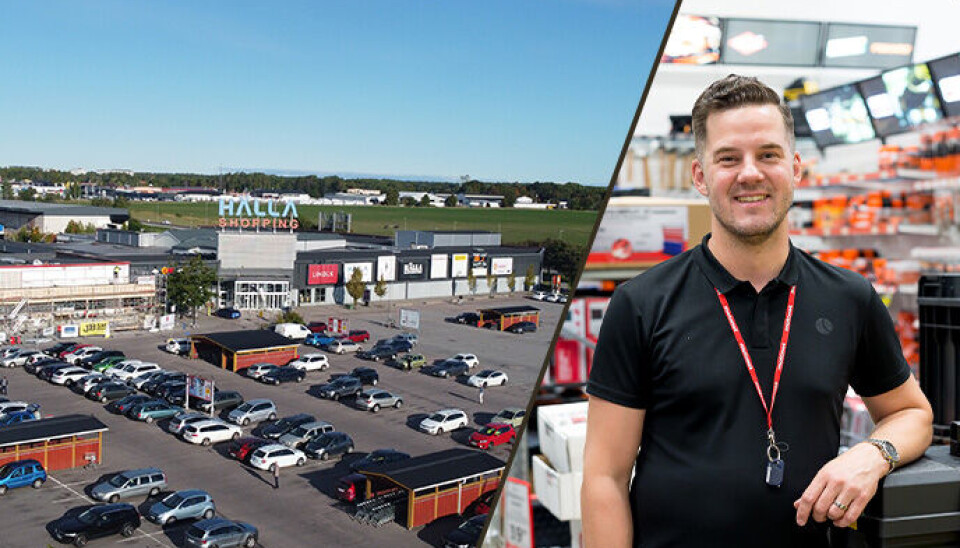 Johan Ljung, vd på Motonet, ser fram emot att varuhuskedjan ska etablera sig på Hälla i Västerås.