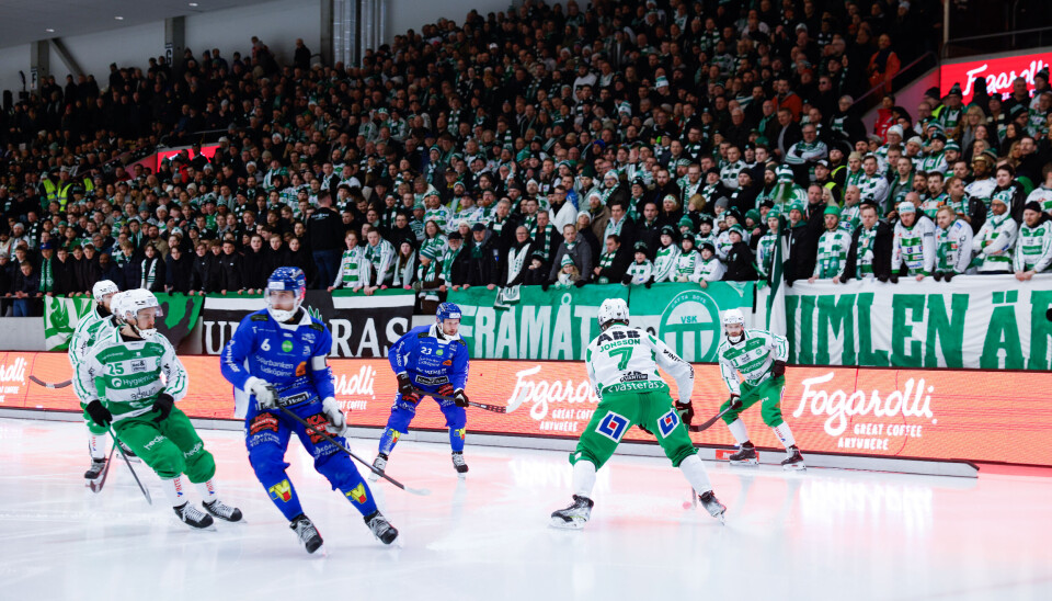 VSK föll i SM-finalen trots ett massivt stöd på läktarna i ABB Arena Syd.