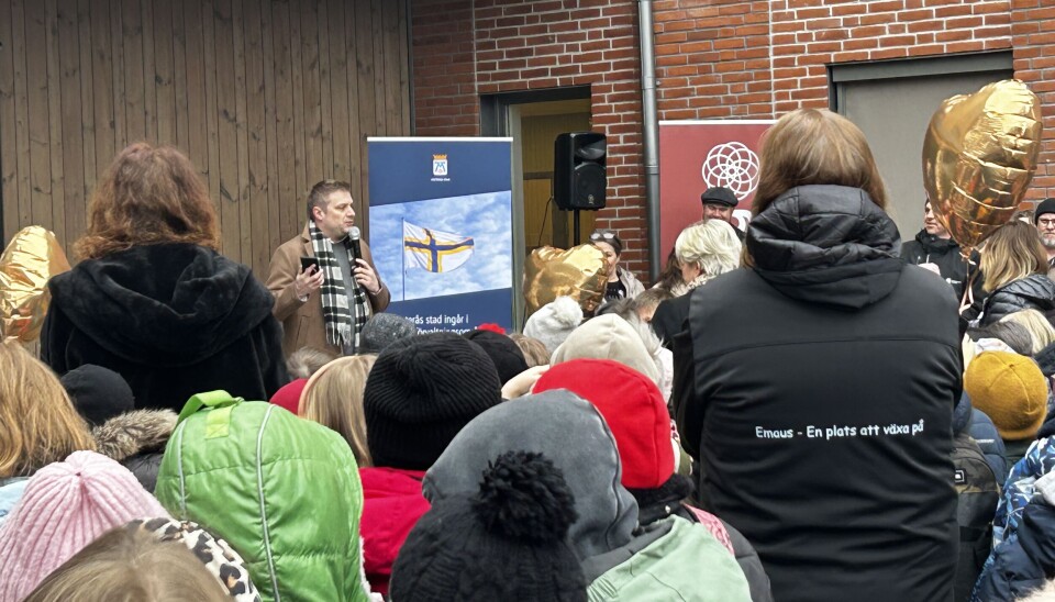 Nya skoldelen invigd med pompa och ståt