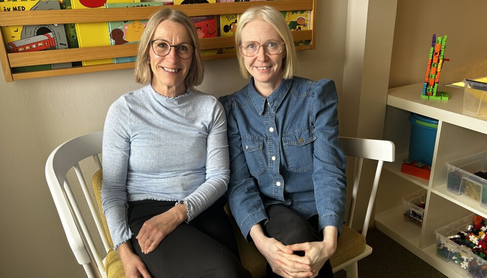 Brinner för familjer. Maria Koskinen och Anneli Jahnstedt vill underlätta föräldraskapet för västeråsare.