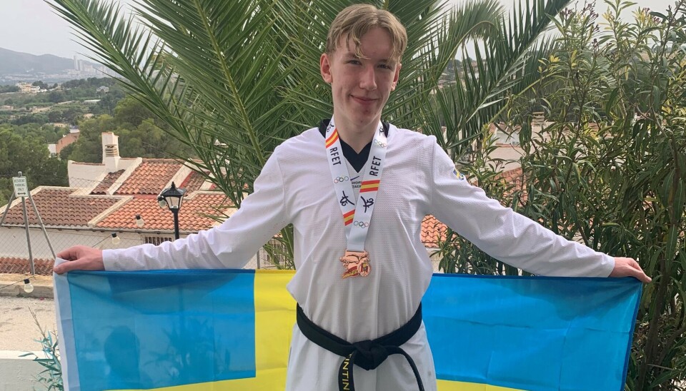 Tintin Bergman på plats i Benidorm.