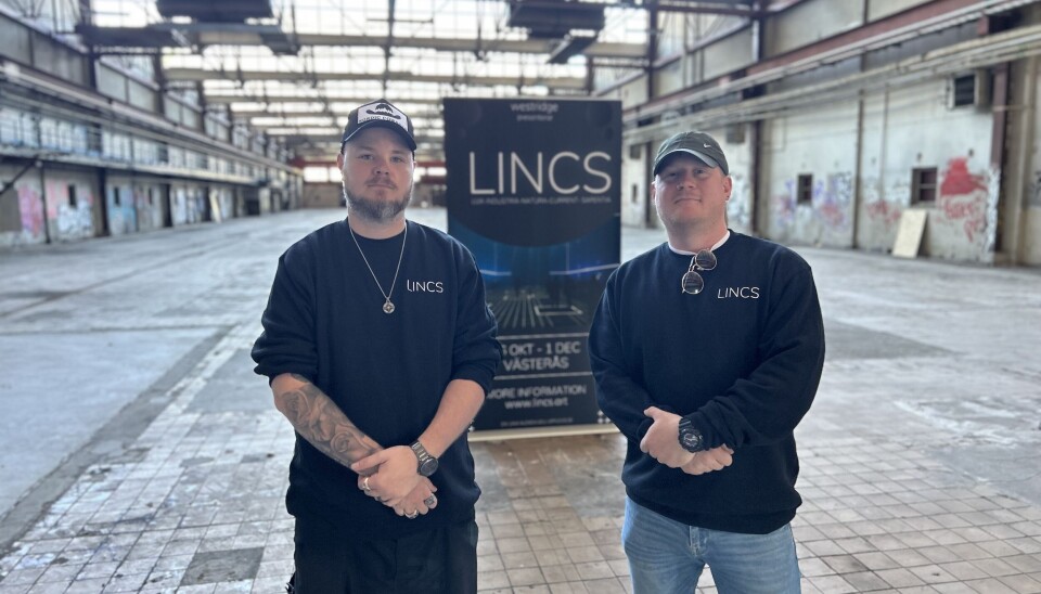 Förväntansfulla. Daniel Hellsten och Philip Kjellander ser fram emot den kommande hösten.