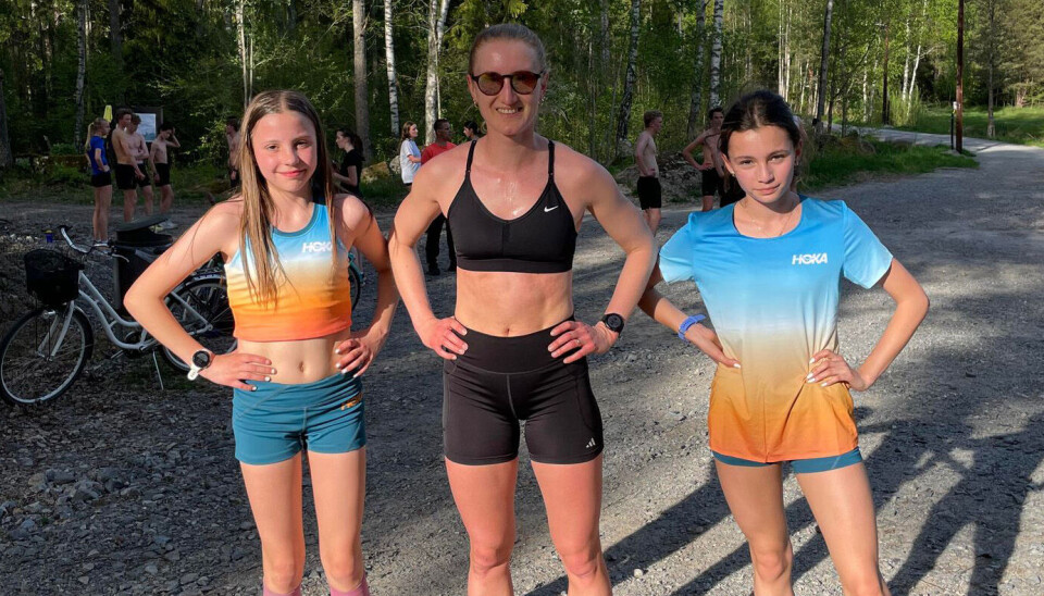 Embla Allard, Edith Blomqvist och Leira Sandvall.