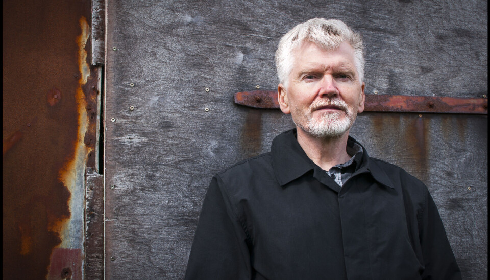 Pristagare. Islänningen Gyrdir Eliasson är verksam som poet, författare, översättare och bildkonstnär.