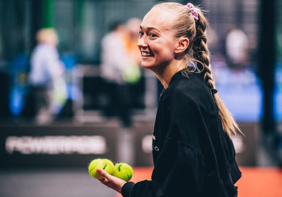 Padellivet leker för Linnea Björk.