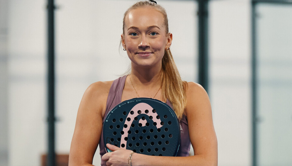 SM-vinnare. Linnea Björk från Västerås toppar Sverigerankingen i padel för damer och är nu även svensk mästare.