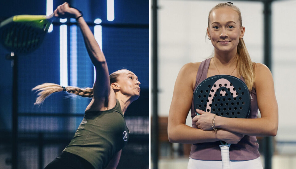 Etta. Linnea Björk från Västerås toppar den senaste Sverigerankingen i padel för damer.