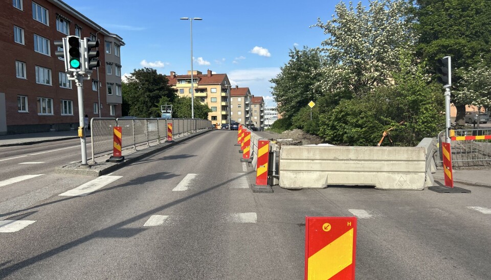 Risk för köer när läcka ska lagas