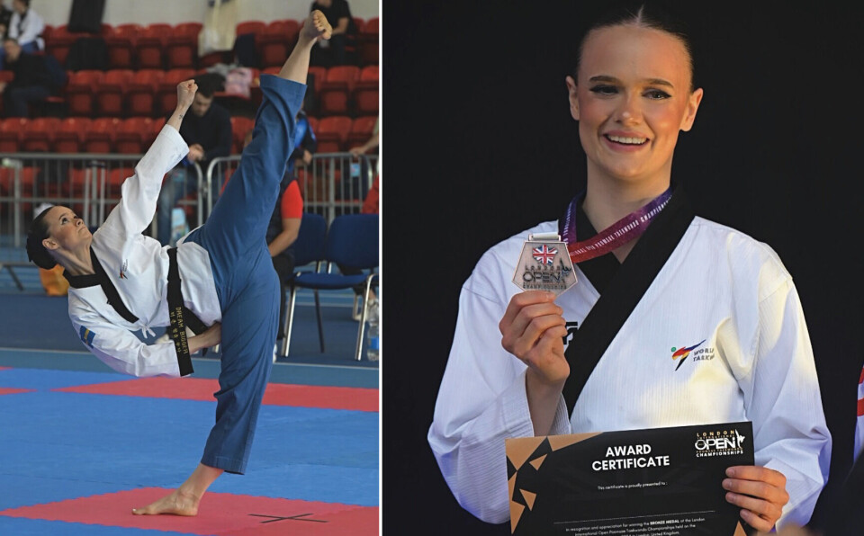 Well done! Alicia Brännback gjorde en stark insats i London Open och slutade fin trea.