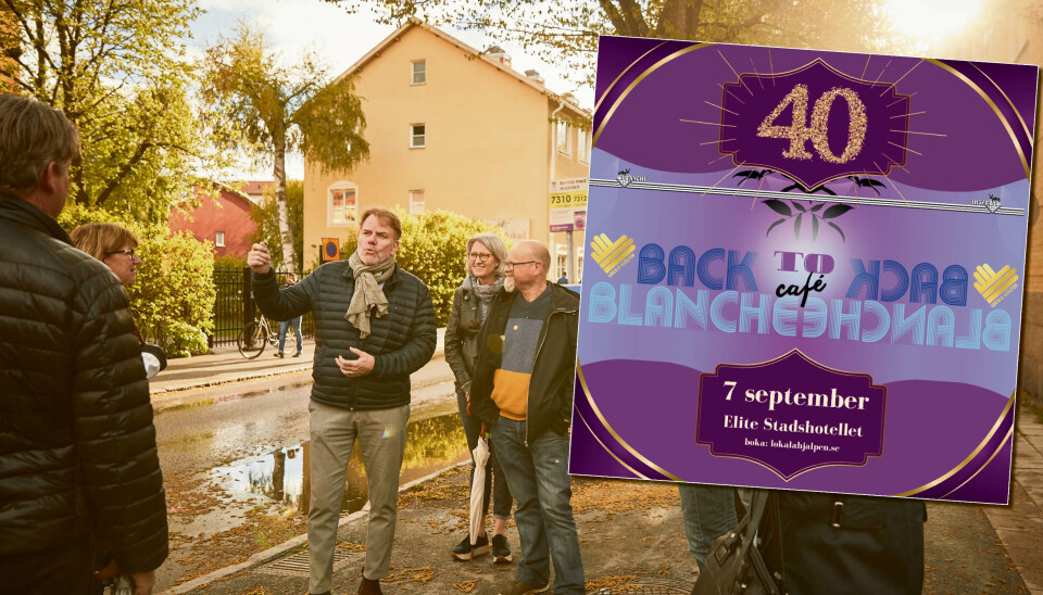Lokala Hjälpen släpper biljetter till både matvandringar och en jubileumsfest för klassiska Café Blanche.