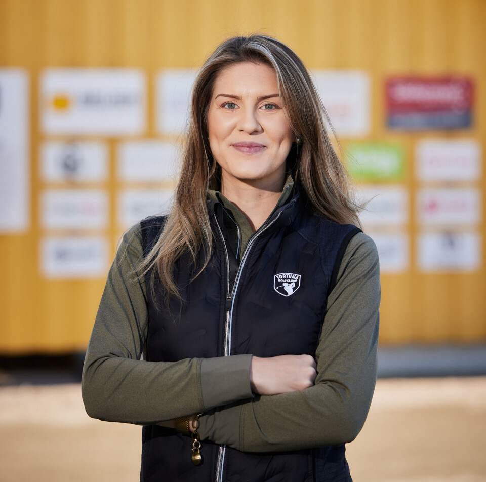 Klubbchefen. Carolina Melin.