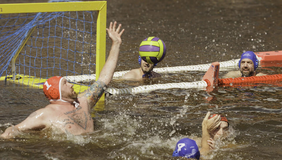 Beachvattenpolo.
