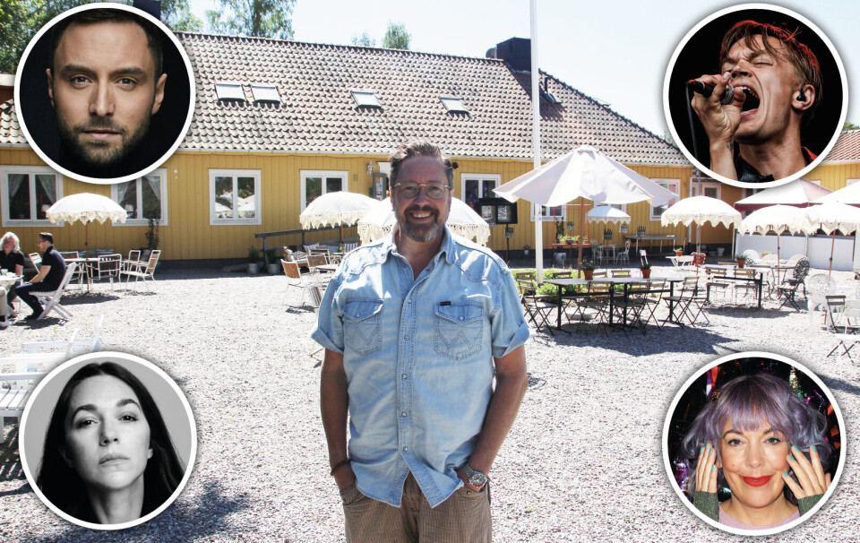 Stjärnparad. Björn Carlsson och co på Västerås Officersmäss bjuder som vanligt på ett startfält av högsta svenska snitt under konsertsommaren.