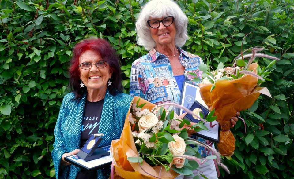 Irene Sangemark och Nina Borgström.