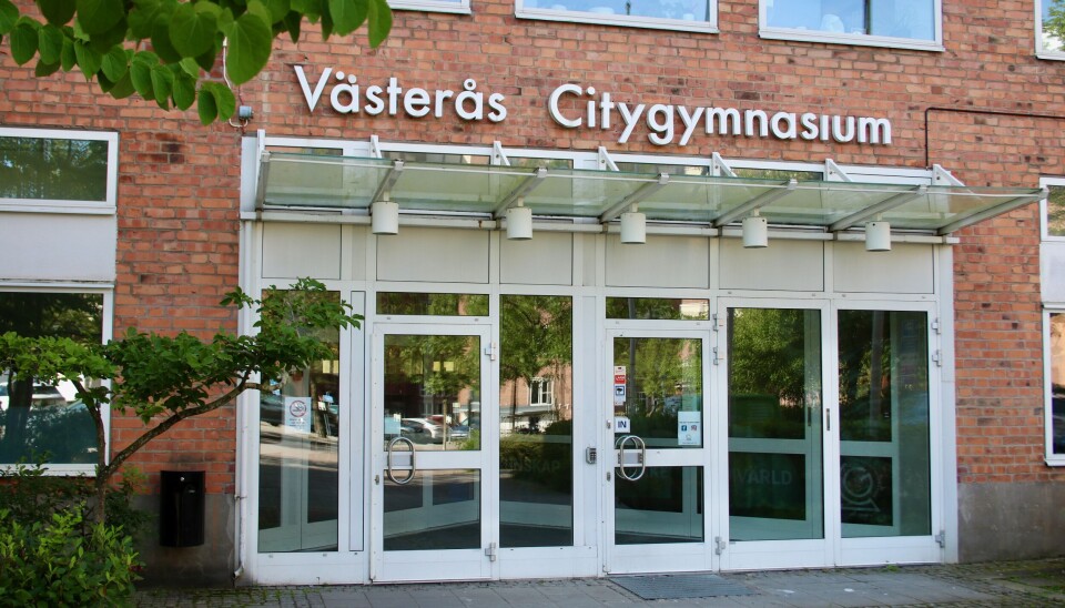 Stänger. Västerås Citygymnasium. Stänger. Västerås Citygymnasium.