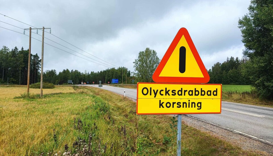 SKA BYGGAS OM. Gunnilbokorset har länge varit en olycksdrabbad korsning. SKA BYGGAS OM. Gunnilbokorset har länge varit känd som en olycksdrabbad korsning.