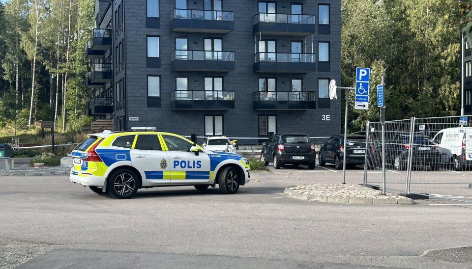 Polisinsats i Västerås – misstänkt skottlossning