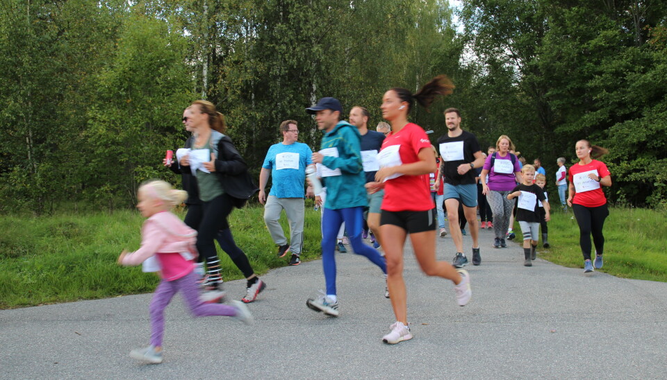 Lopp för livet. 5 september är det dags igen. Här från starten ett tidigare år.