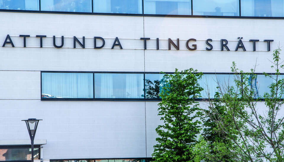 Attunda tingsrätt. Arkivbild. Attunda tingsrätt. Arkivbild.