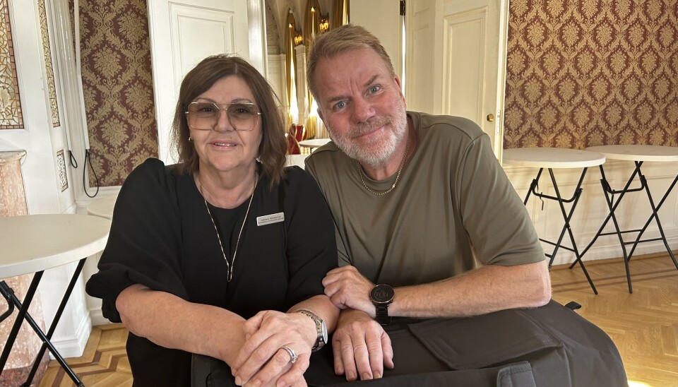 Festredo. Vesna Perkovic och Staffan Braw är redo för Back to Café Blanche.