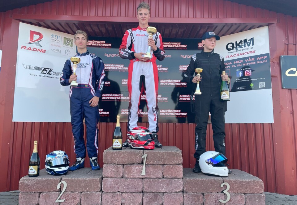 Ivan Lenholm segrade i Linköping.