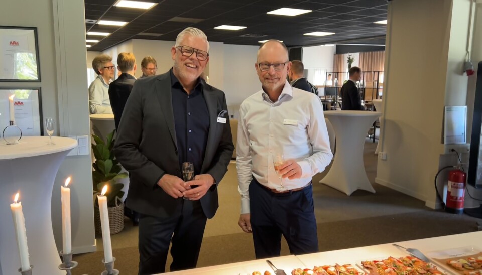 Två av ägarna. Andreas Beijer från tidigare DGIT och Johan Lindholm som kom från Acecom. Tillsammans driver de nu Acecom Group.