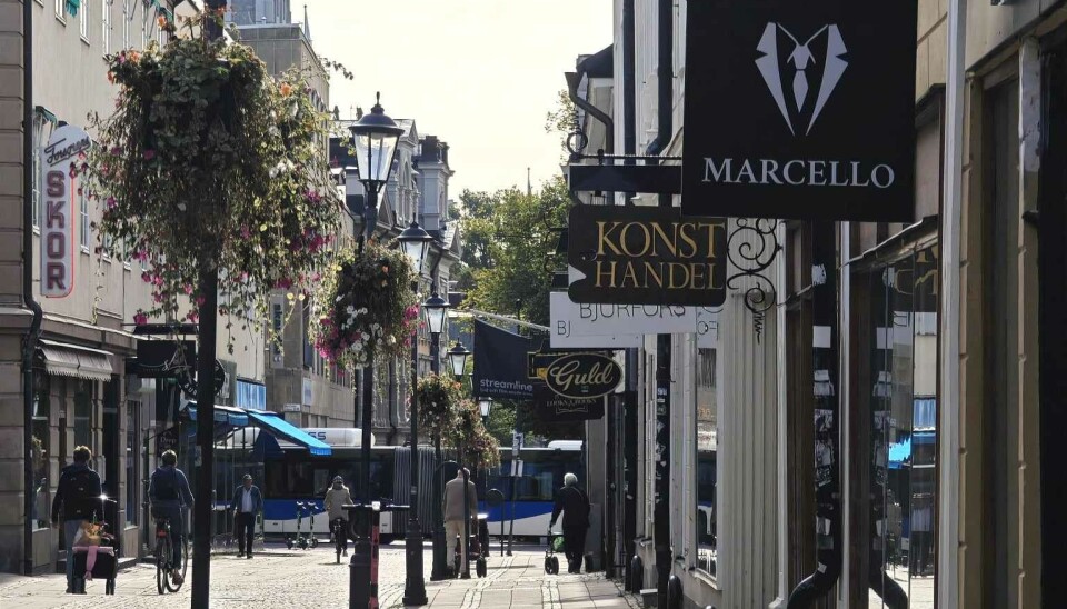 Köpmangatan i Västerås.