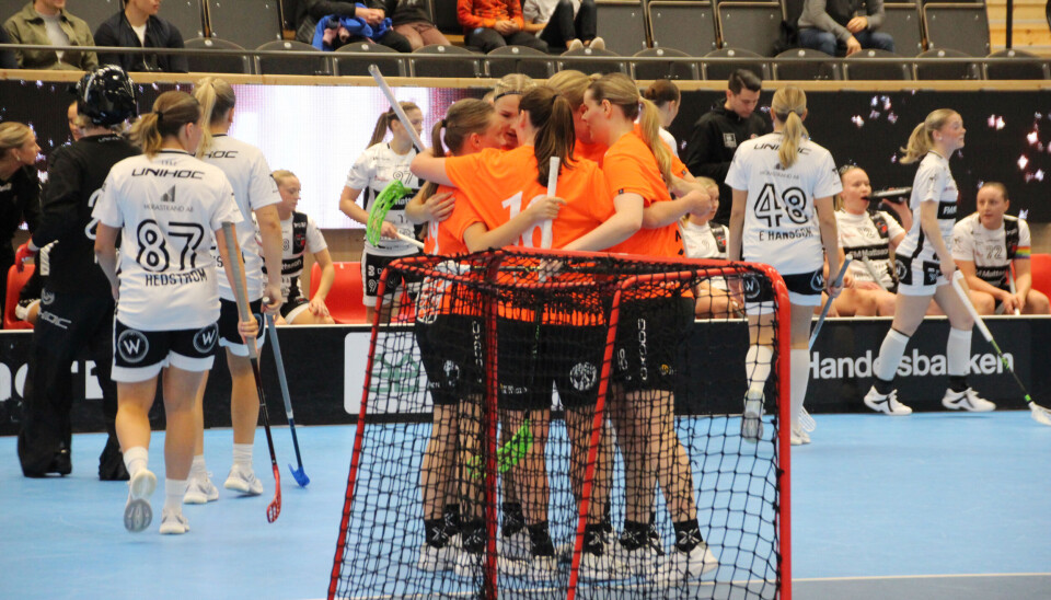 Nio måljubel för Rönnby denna lördagskväll.