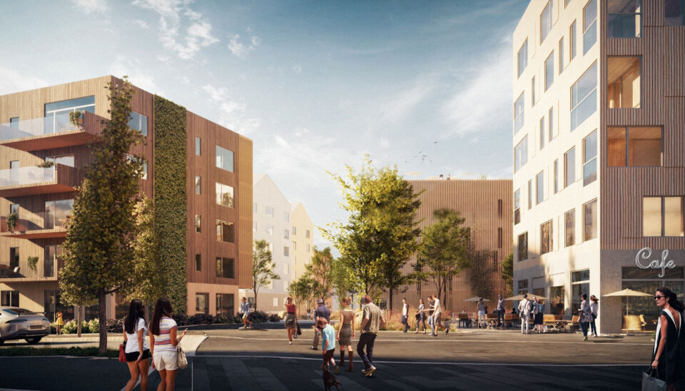Plan. På Öster Mälarstrand planeras det för cirka 900 nya bostäder.