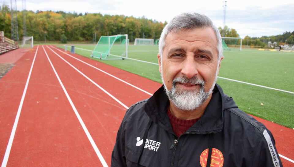 ELDSJÄL. Jakop Yildiz, ordförande i Syrianska IF, är tacksam över upprustningen av Wenströmska IP. ELDSJÄL. Jakop Yildiz, ordförande i Syrianska IF, är tacksam över upprustningen av Wenströmska IP.
