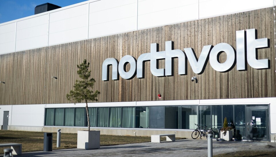 Northvolt Labs i Västerås. Arkivbild. Northvolt Labs i Västerås. Arkivbild.