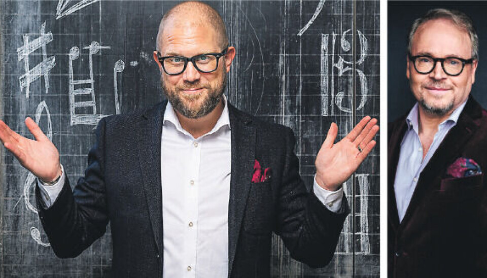 SAMTALSLEDARE. Dan Linder. Till höger värden Fredrik Lindström. SAMTALSLEDARE. Dan Linder. Till höger värden Fredrik Lindström.