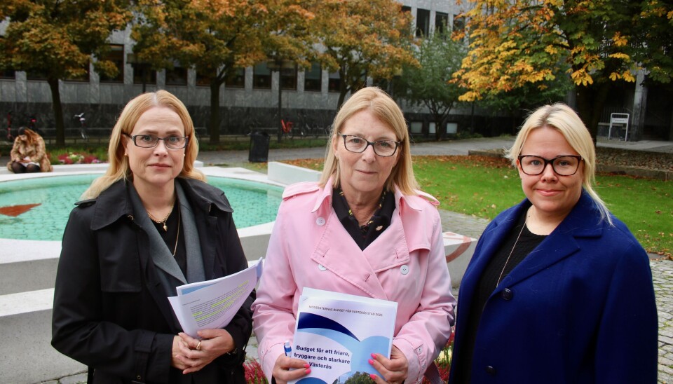 Moderater. Anna Nordin, Elisabeth Unell och Eleonore Lundkvist. Moderater. Anna Nordin,  Elisabeth Unell och Eleonore Lundkvist.