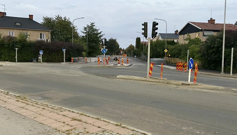 Arbetet närmar sig ett slut – dags för topfinish på Malmabergsgatan