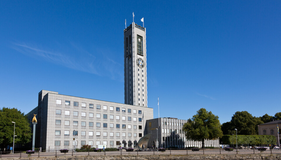 Stadshuset är en av de k-märkta fastigheterna som visas upp under lördagen.