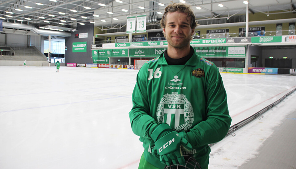 Kaptenen är redo. Rasmus Sjöström går in på andra året som lagkapten i VSK – med en hel del lärdomar från förra säsongen. Och inte minst – revanschlusta.