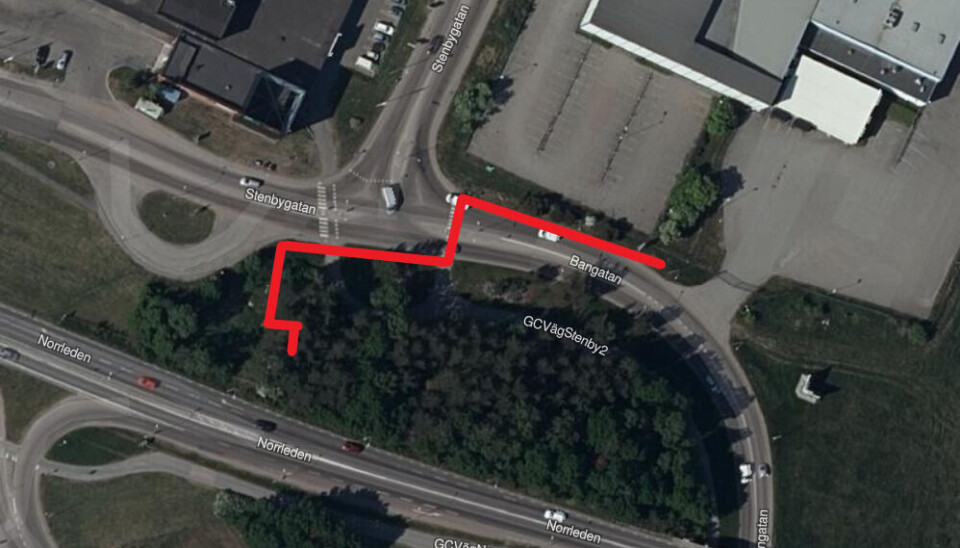 Begränsad framkomlighet när värmeledningar byts ut