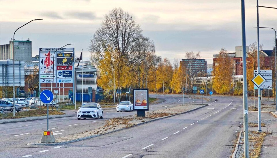 Olycksplats. Malmabergsgatan i Västerås. Olycksplats. Malmabergsgatan i Västerås.