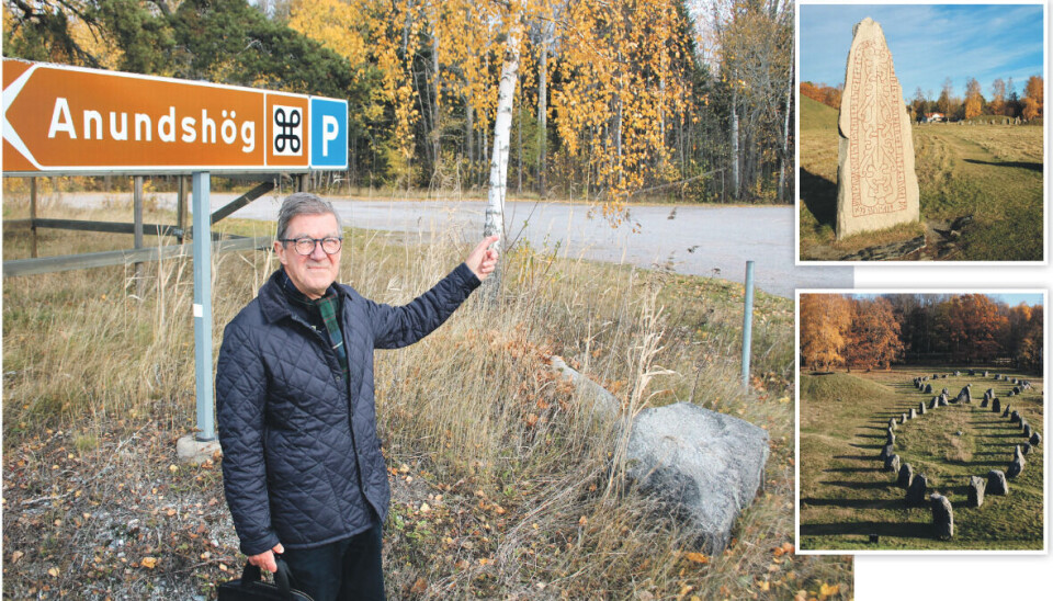 BESVIKEN. Bengt Wallén, ordförande i Badelunda Hembygdsförening. BESVIKEN. Bengt Wallén, ordförande i Badelunda Hembygdsförening.