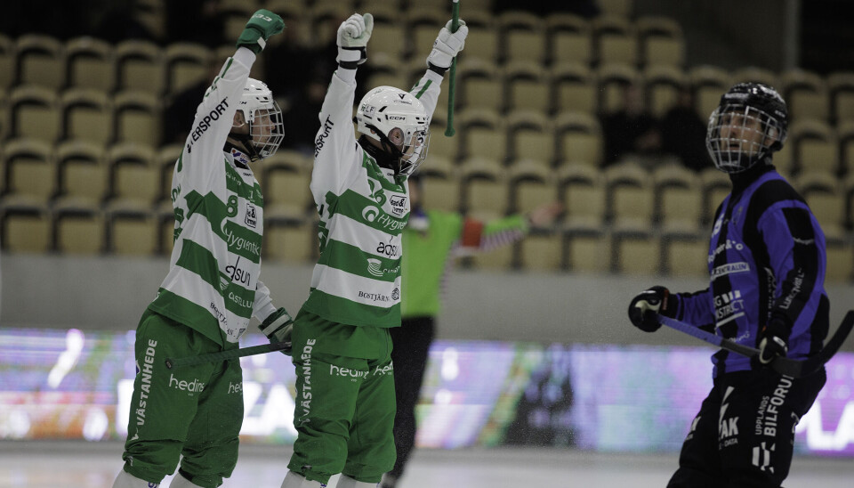 Tio mål framåt. Ny storseger för VSK i elitserien, 10–3 hemma mot Sirius.