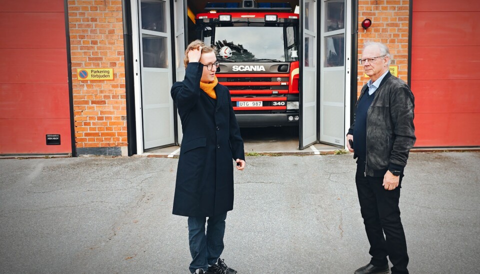 PROTESTERADE. Samuel Lässman och Lennart Rönnqvist. PROTESTERADE. Samuel Lässman och Lennart Rönnqvist.