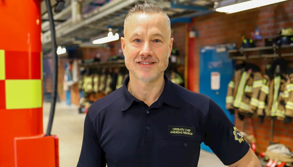 Laddad för framtiden. Nya räddningschefen ser fram emot att tackla räddningstjänstens framtida utmaningar.