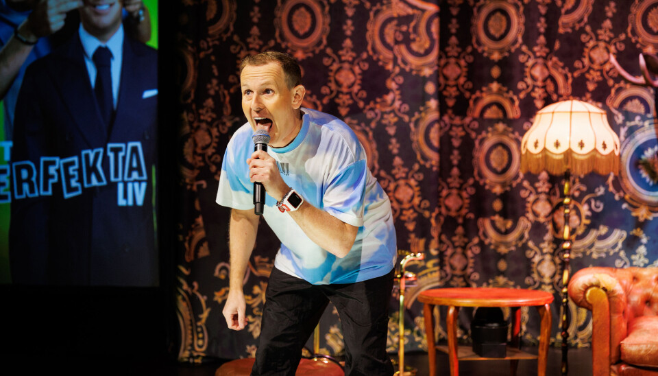 ”Det är kul att folk fattar att det inte är ett deppigt föredrag utan standup”.