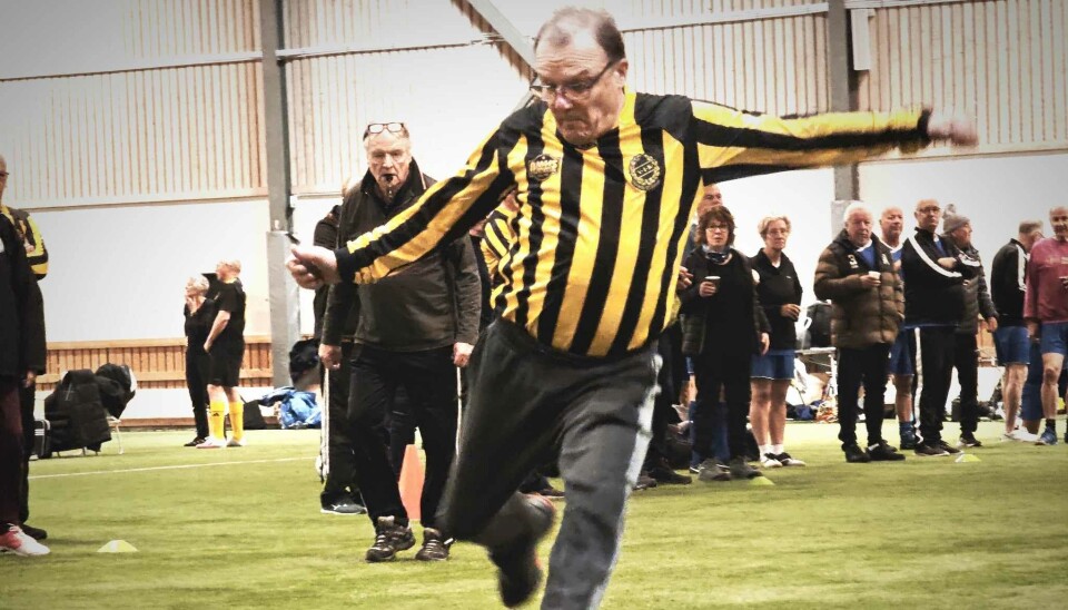 Let's gå! Laget spelade sin första riktiga match i veckans Let's Gå Cup. 'Efteråt gick vi och åt lunch ihop, det är det sociala som är viktigast”.