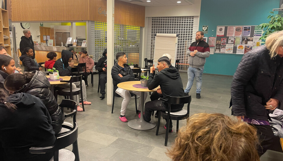 Allvar och kreativitet när Vallby uppmärksammade Orange Day