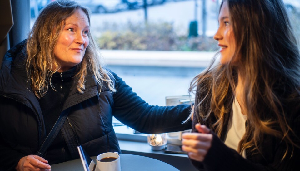 Starkt band. Marie Nerén är stolt över sin dotter som debuterar som författare.