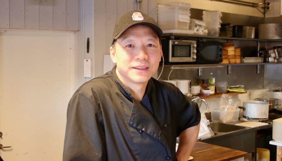 KOCK. Toby Tran driver restaurangen Happy Noodle. KOCK. Toby Tran driver restaurangen Happy Noodle.