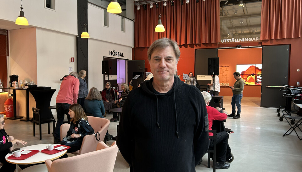 Kulturmässans ”pappa” Carlos Morén såg fram emot två fullspäckade dagar.